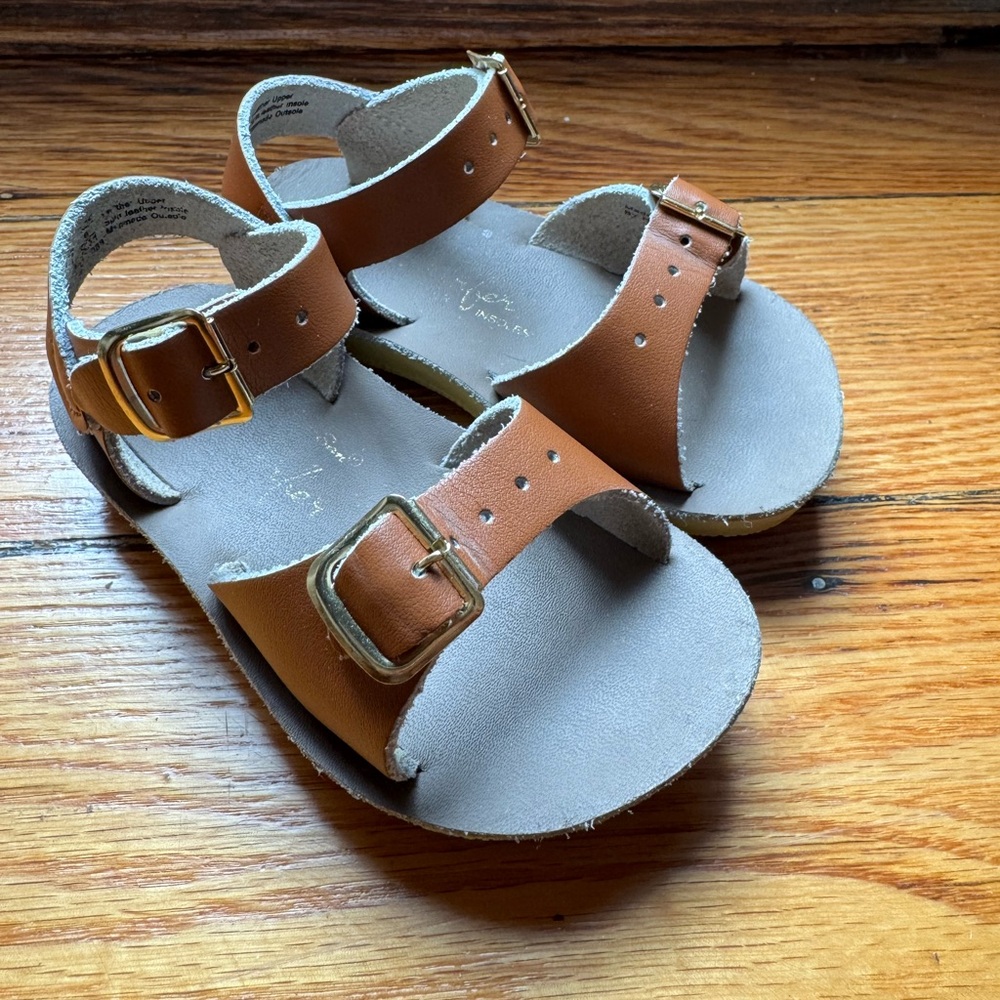 EUC Saltwater Sandals by Hoy for Toddlers, Size 6